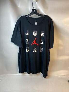 Jordan Jumpman 23 Graphic T-Shirt Black Mens Size 3XL